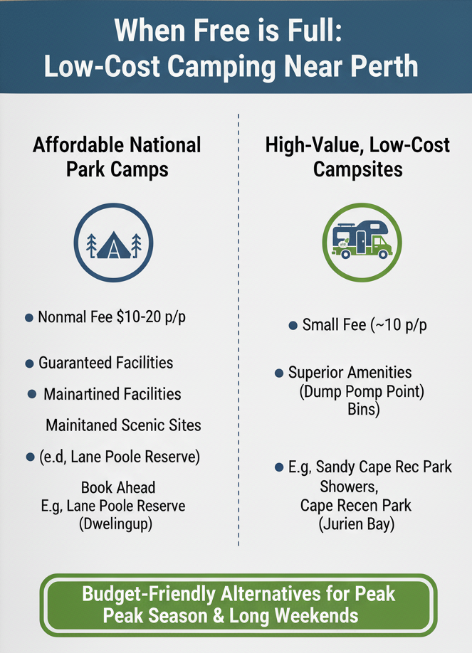 low cost camping near peth